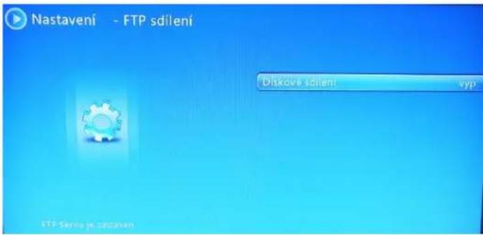 Eaget H5 - Nastavení FTP sdílení - 1