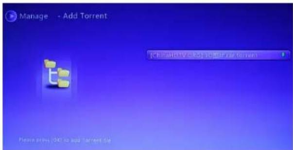 Eaget H5 - Přidat Torrent - 1