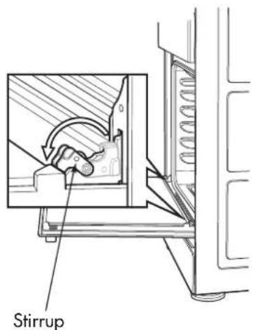 Chef CFG504SBNG - Procedure to remove the door - 1