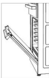 Chef CFG504SBNG - To remove the inner door glass for cleaning - 2