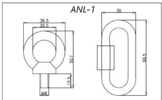 DAS Audio Altea-715 - Flying with eyebolts - 1