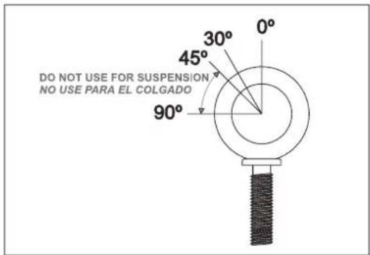 DAS Audio Altea-715 - Flying with eyebolts - 2
