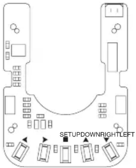 Ikegami ISD-A33S - 8-2. Nombres y funciones del botones de configuración - 1