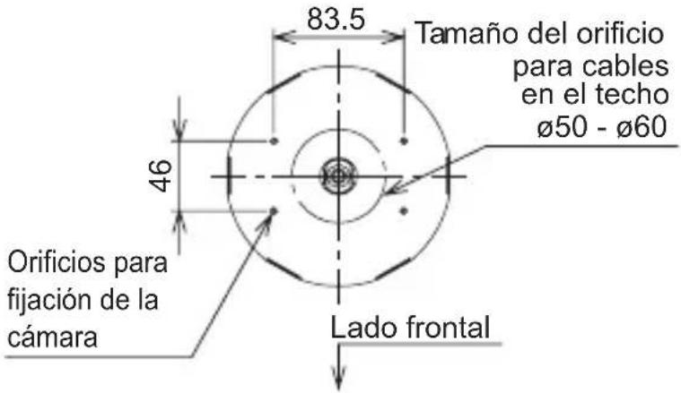 Ikegami ISD-A33S - 4-2. Montaje de la cámara (Techo) - 1