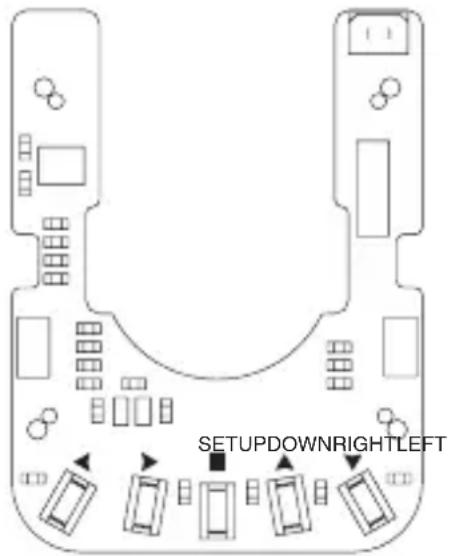 Ikegami ISD-A33S - 8-2. Names and functions of the setup buttons - 1
