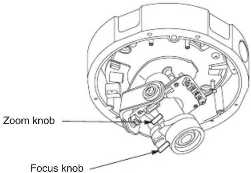 Ikegami ISD-A33S - 7-2. Ajuste del objetivo de variación focal - 1