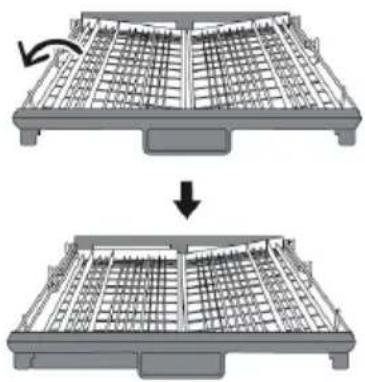 Concept MNV4745 - POSITIONING OF THE CUTLERY BASKET - 1