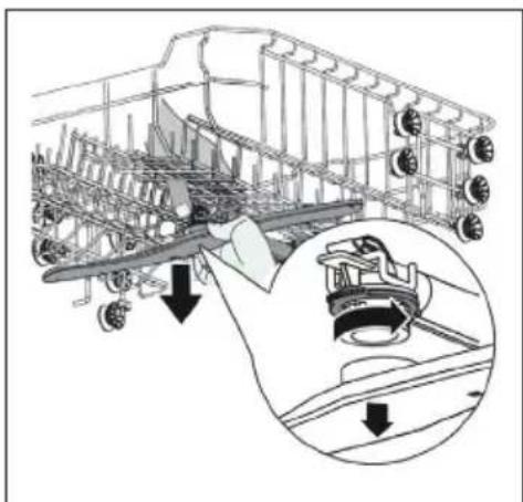 Concept MNV4745 - Cleaning the spray arms - 3