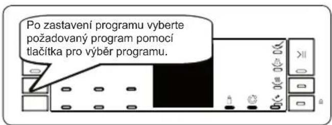 Kluge KVD6011X - Změna programu - 2