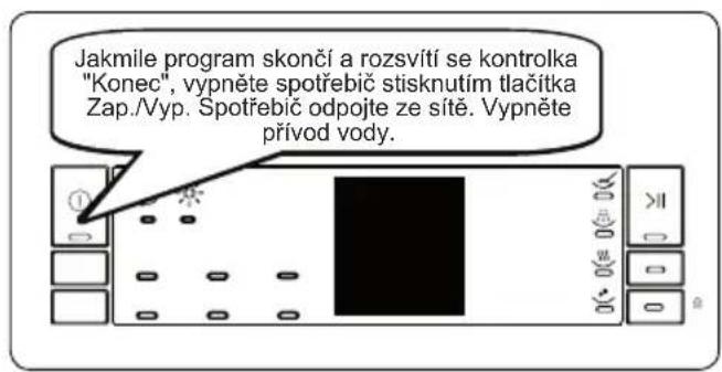 Kluge KVD6011X - Vypnutí spotřebiče - 1