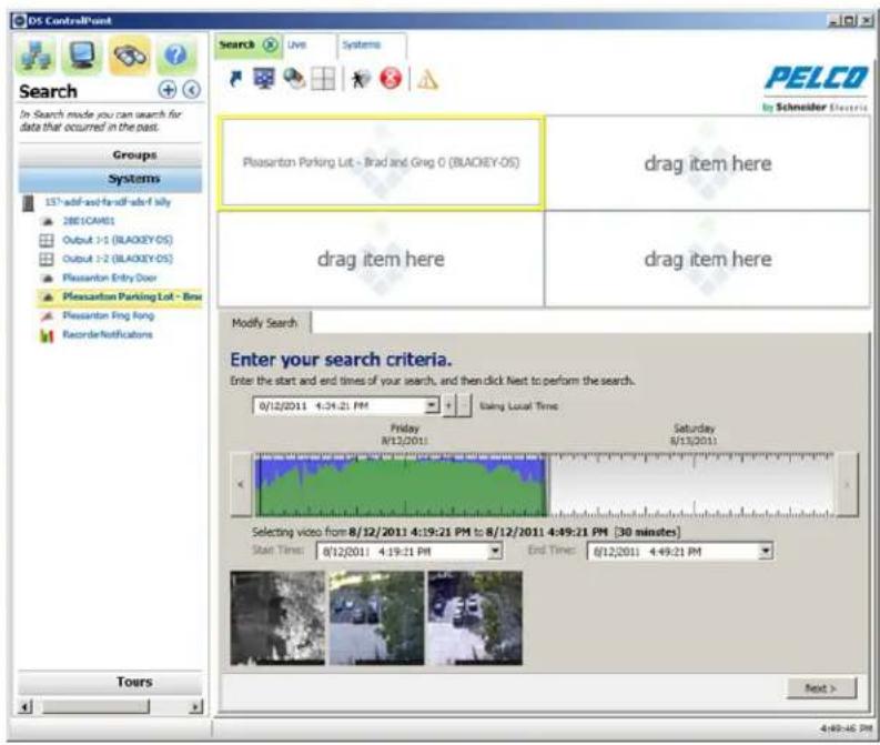 Pelco Digital Sentry DSSRV2-040 - THUMBNAIL SEARCH - 1