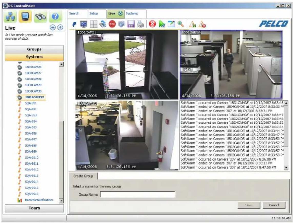 Pelco Digital Sentry DSSRV2-040 - Live - 1