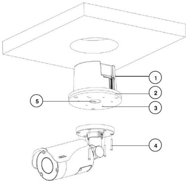 Pelco Sarix Professional IBP531-1ER - IN-CEILING INSTALLATION - 1
