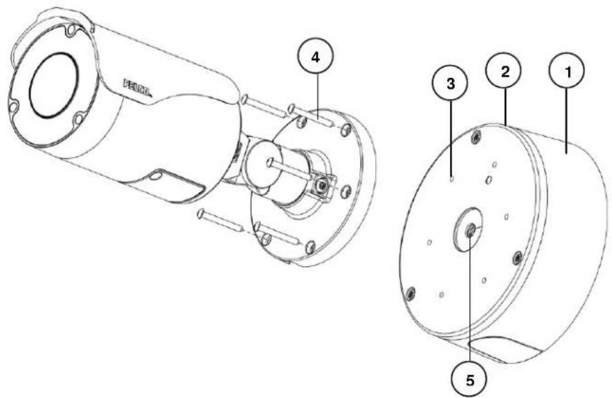 Pelco Sarix Professional IBP531-1ER - WITH IBP3BBAP-ES - 1
