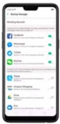 Realme 8s 5G - Set up Startup Manager - 1