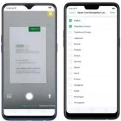 Realme 8s 5G - Scanning names to save on Contacts - 6