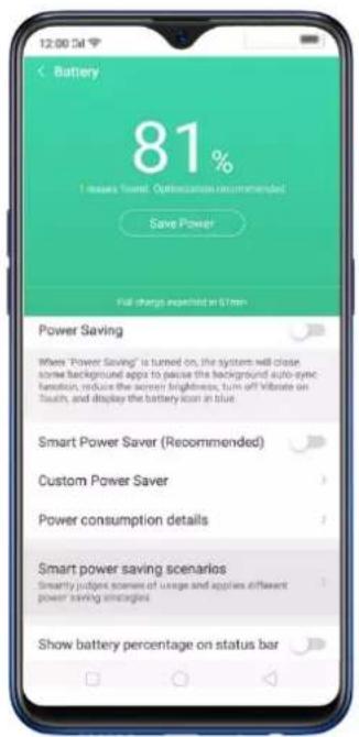 Realme 8s 5G - Other Power Saving features - 11