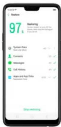 Realme 8s 5G - Restore data on your phone - 4