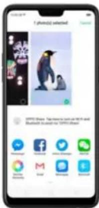 Realme 8s 5G - Share from apps - 2
