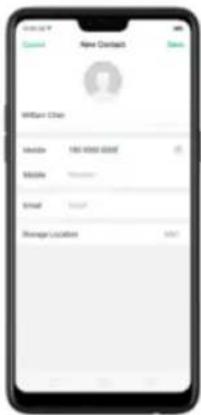 Realme 8s 5G - SIM contacts - 1
