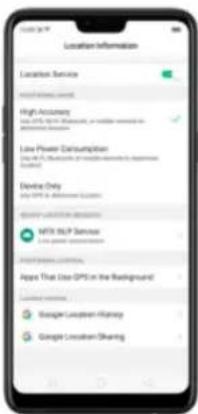 Realme 8s 5G - Location Service - 2