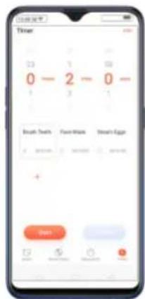 Realme 8s 5G - Customizing timer - 2