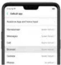 Realme 8s 5G - 6.10.Manage Default App - 2