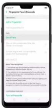 Realme 8s 5G - Enroll a face - 2