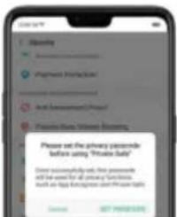 Realme 8s 5G - Start Using Private Safe. - 2