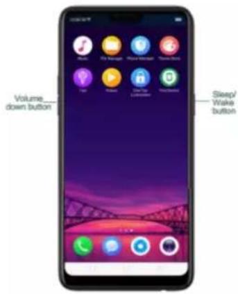 Realme 8s 5G - Capture the current page - 1