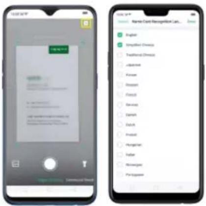 Realme 8s 5G - Scanning names to save on Contacts - 8