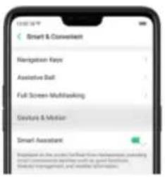 Realme 8s 5G - Gestures - 6