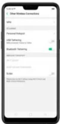 Realme 8s 5G - Tether via Bluetooth. - 1