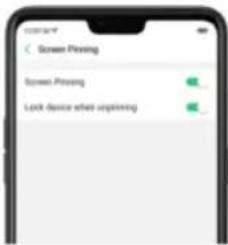 Realme 8s 5G - Activate screen pinning - 5