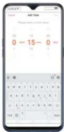 Realme 8s 5G - Customizing timer - 14