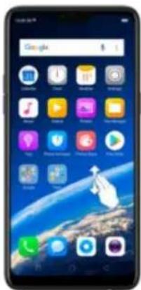 Realme 8s 5G - 3-Finger Gesture - 1