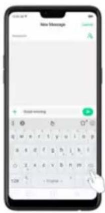 Realme 8s 5G - Edit text - 2