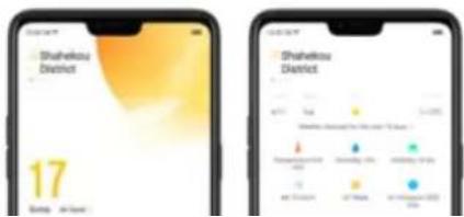 Realme 8s 5G - Weather - 1