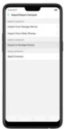 Realme 8s 5G - Import and export contacts - 3
