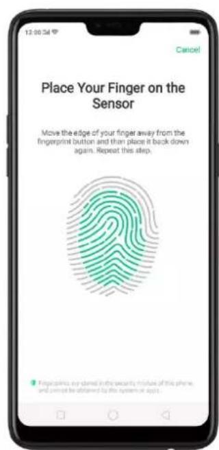 Realme 8s 5G - Use a fingerprint on your realme phone - 2