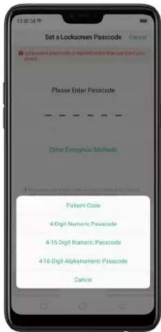 Realme 8s 5G - Fingerprint, Face and Passcode - 4