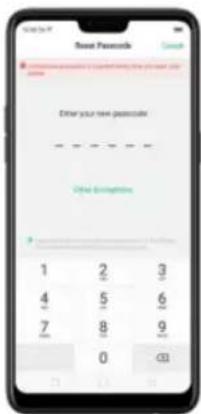 Realme 8s 5G - Use fingerprint to reset passcode - 4