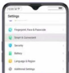 Realme 8s 5G - Menu, Home and Return buttons - 1