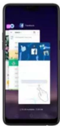 Realme 8s 5G - Lock the running background apps - 1