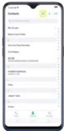 Realme 8s 5G - Scanning names to save on Contacts - 5