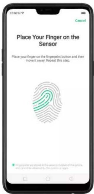 Realme 8s 5G - Use a fingerprint on your realme phone - 1
