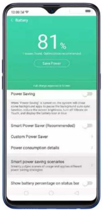 Realme 8s 5G - Other Power Saving features - 9