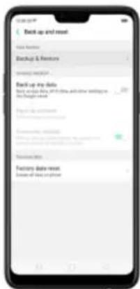 Realme 8s 5G - Back up your phone - 1