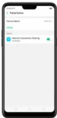 Realme 8s 5G - Tether via Bluetooth. - 3