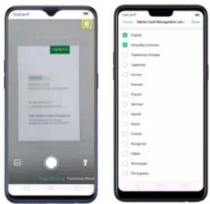 Realme 8s 5G - Scanning names to save on Contacts - 1